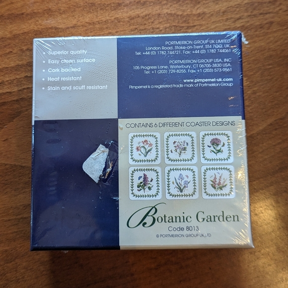 Pimpernel New Portmeirion Botanic Garden Coasters - Picture 2 of 7